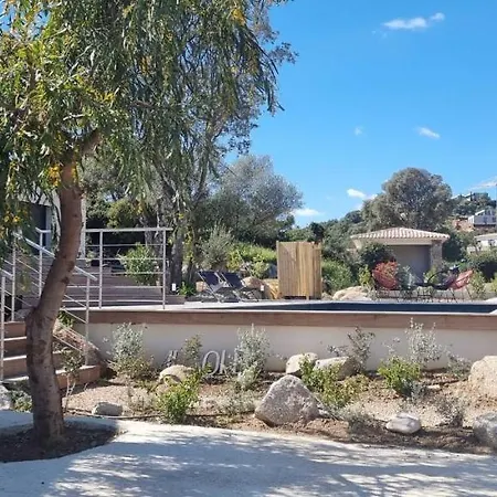 Amazing With Swimming Pool Near The Sea And Pinarellu - Welkeys Villa
